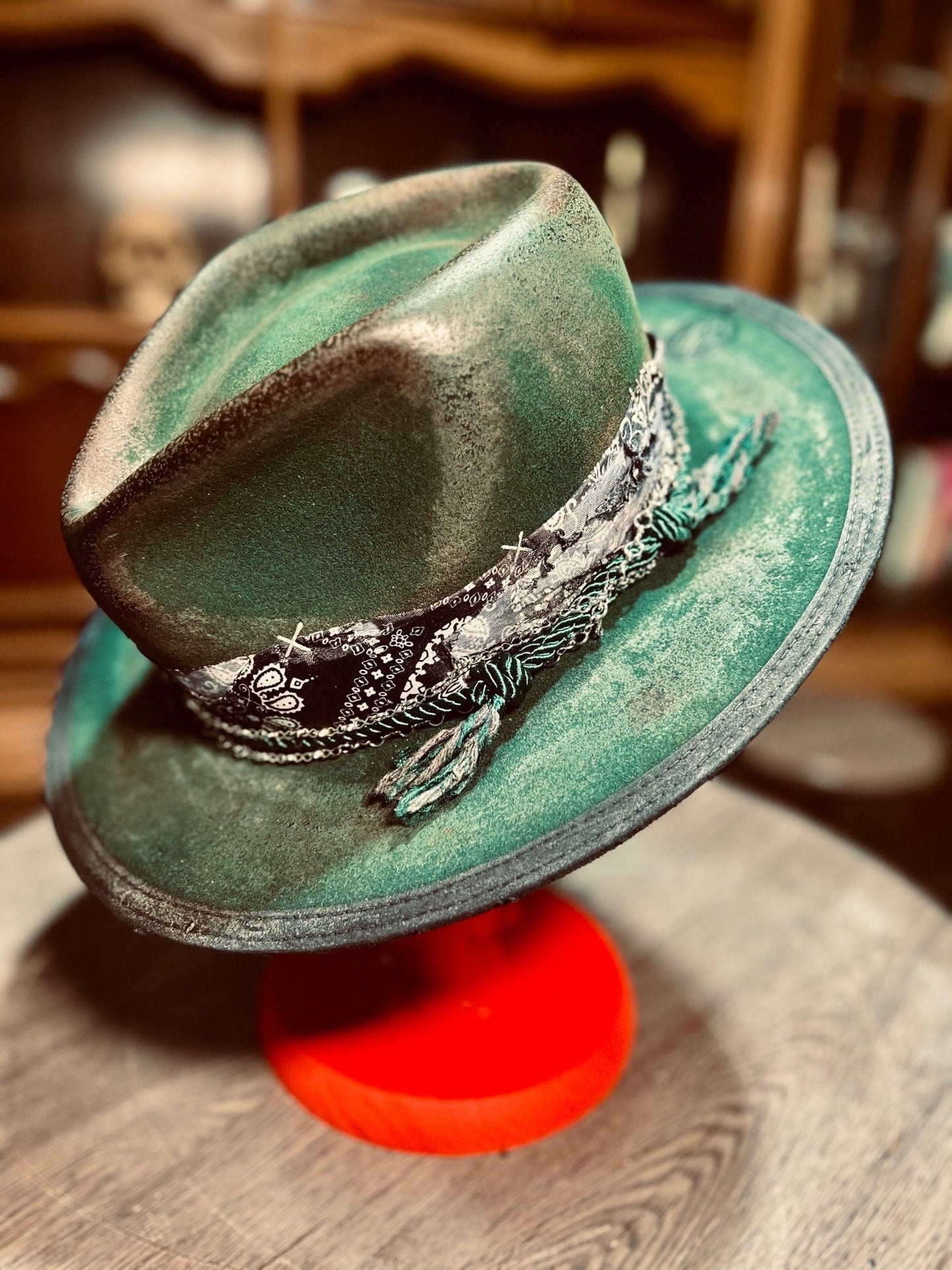 EXPLORER GREEN FEDORA - JonHats