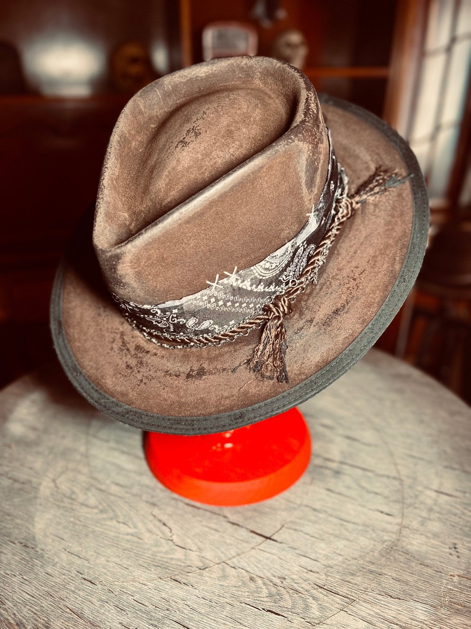 EXPLORER BROWN FEDORA - JonHats